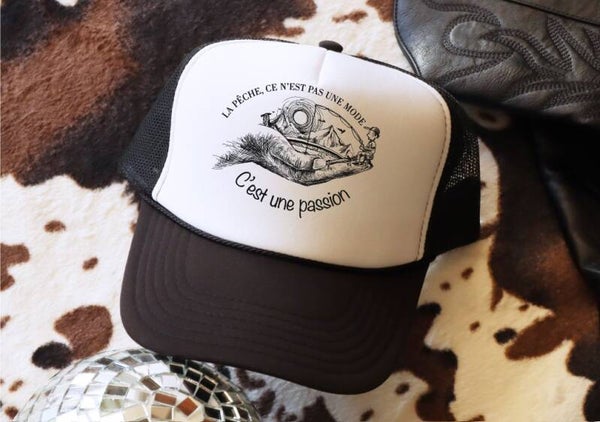Casquette personnalisée pour pêcheur