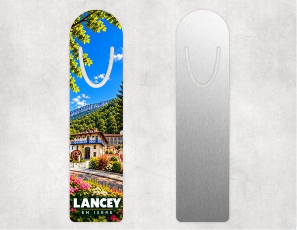 Marque-page métal Lancey en Isère – Souvenir du Grésivaudan