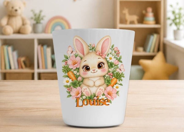 Verre enfant personnalisé 230 ml - LAPINE