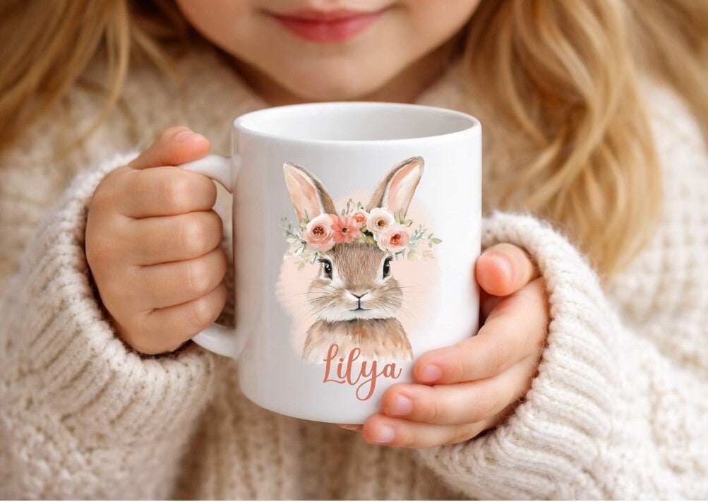 Mug incassable personnalisé "LAPINE" modèle au choix