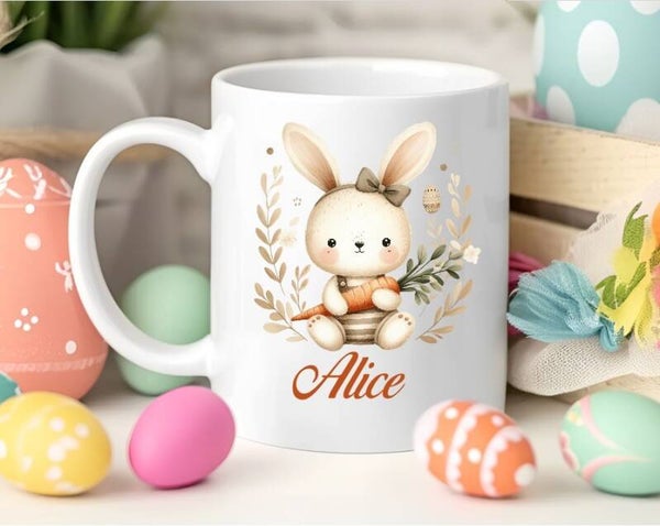 Mug personnalisé, spécial pâques (céramique pour plastique)