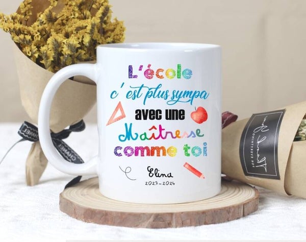 Mug personnalisé "spécial cadeau de fin d'année