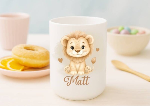 Gobelet personnalisé "lion"
