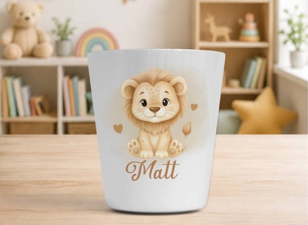 Verre enfant personnalisé 230 ml - LION