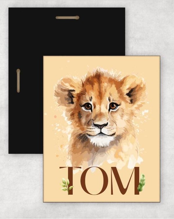 Cadre déco "LIONCEAU" personnalisé