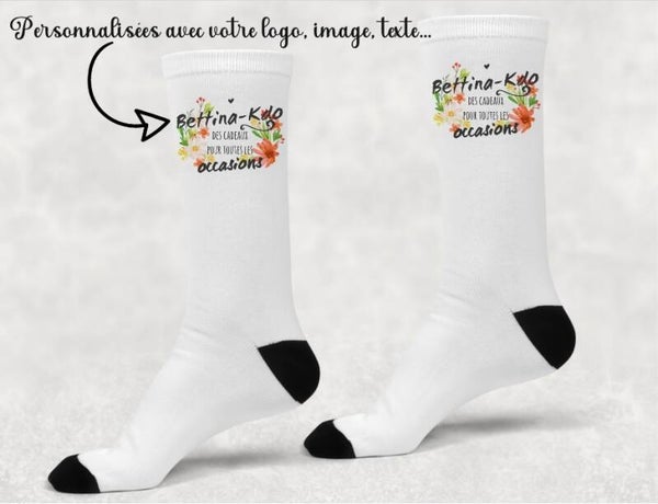 Chaussettes personnalisées homme