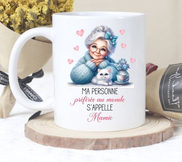 Mug personnalisé "ma personne préférée"