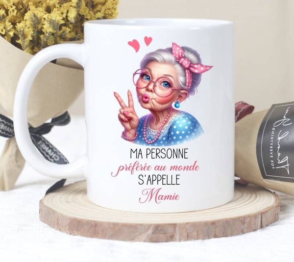 Mug personnalisé "ma personne préférée"