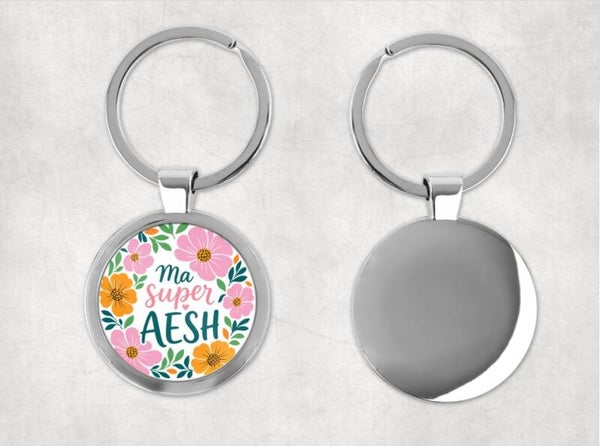 Porte-clés "Ma Super AESH"