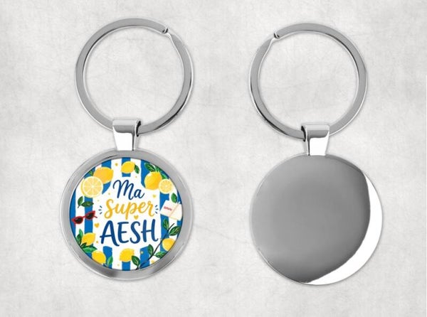 Porte-clés "Ma Super AESH"