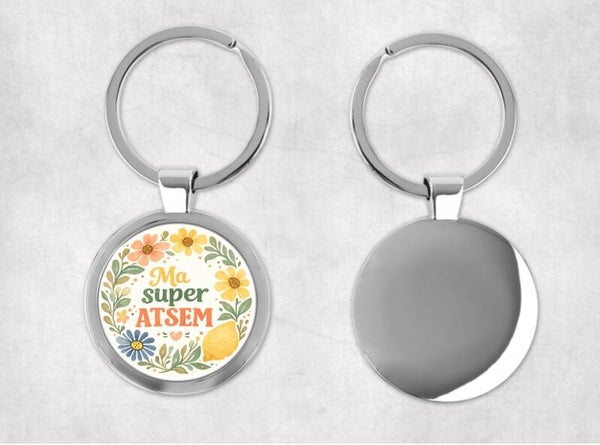 Porte-clés "Ma Super ATSEM"