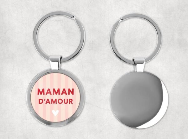 Porte-clés "Maman d'amour"