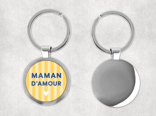 Porte-clés "Maman d'amour"