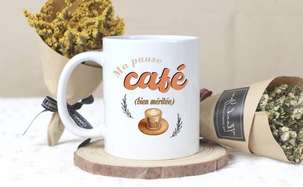 Mug "Ma pause café"
