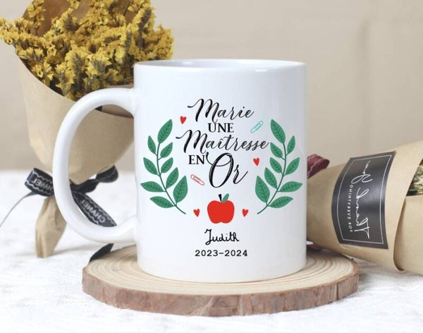 Mug personnalisé "spécial cadeau de fin d'année"