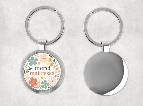 Porte-clés "Merci maîtresse"