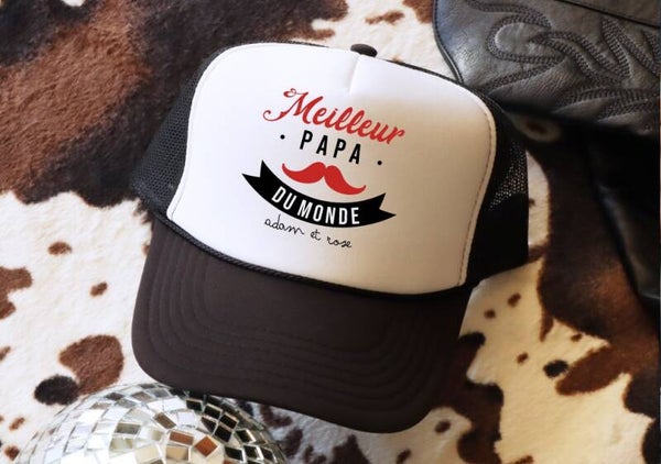 Casquette personnalisée pour papa