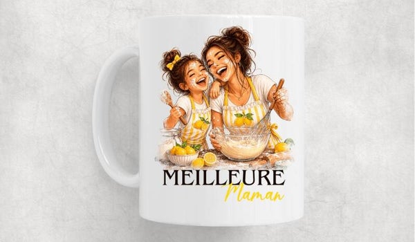 Mug personnalisé fête des mères – Idée cadeau unique pour maman