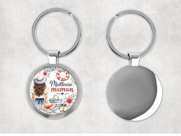 Porte-clés "Meilleure Maman"