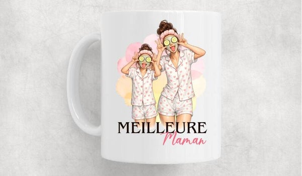 Mug personnalisé fête des mères – Idée cadeau unique pour maman