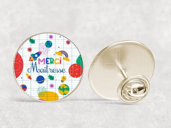 Pin's, cadeaux de maîtresse, Merci maîtresse