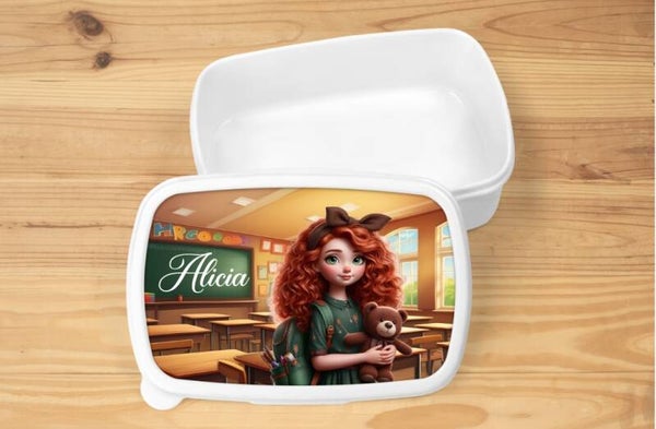 Boîte à goûter personnalisée