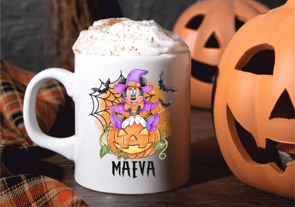 Mug spécial halloween personnalisé