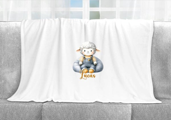 Plaid personnalisé "mouton"