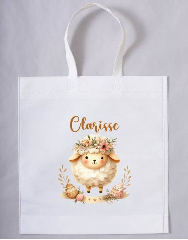 Sac pour la chasse aux œufs personnalisé