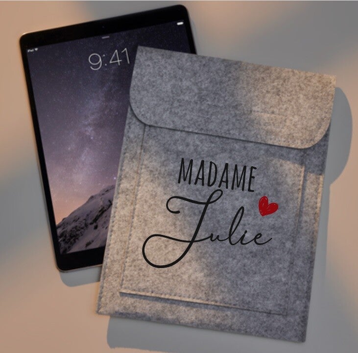 Housse pour Ipad "Madame" personnalisée