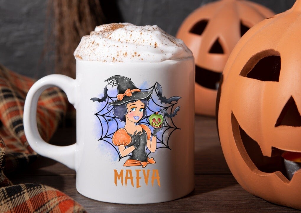 Mug spécial halloween personnalisé