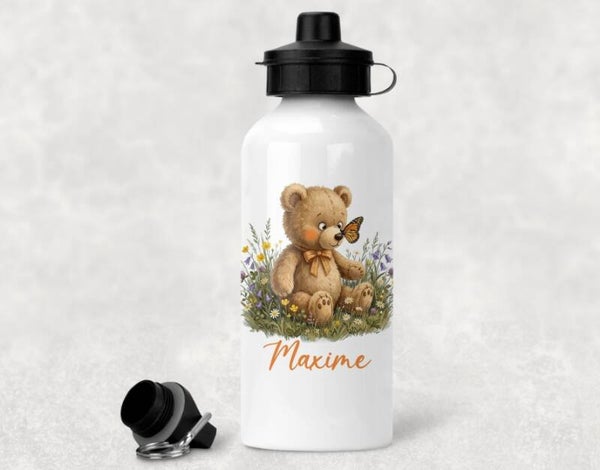 Gourde personnalisée "ourson"