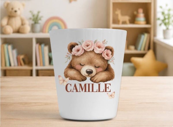Verre enfant personnalisé 230 ml - OURSONNE
