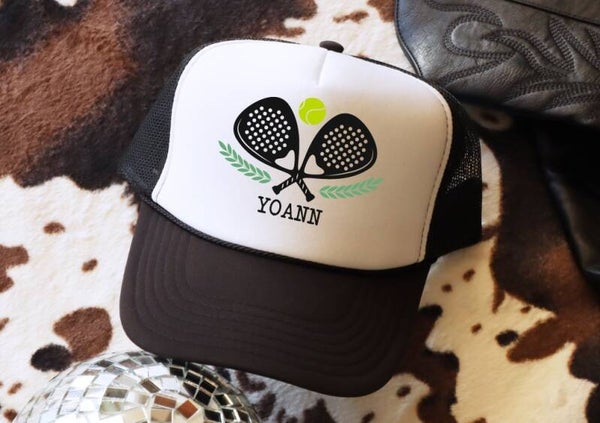 Casquette personnalisée "padel"