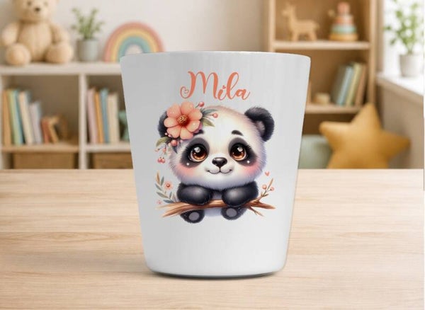 Verre enfant personnalisé 230 ml - PANDA