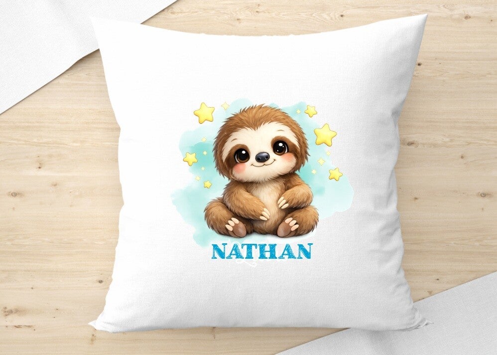 coussin "paresseux" personnalisé