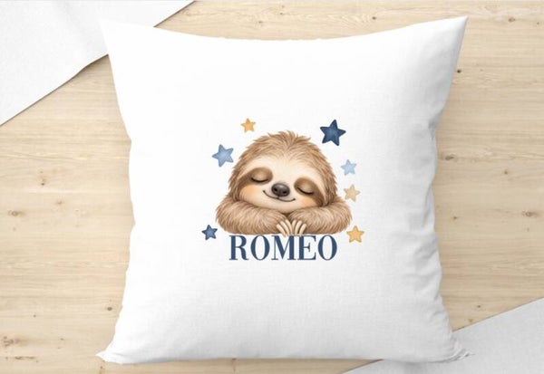 coussin "paresseux" personnalisé