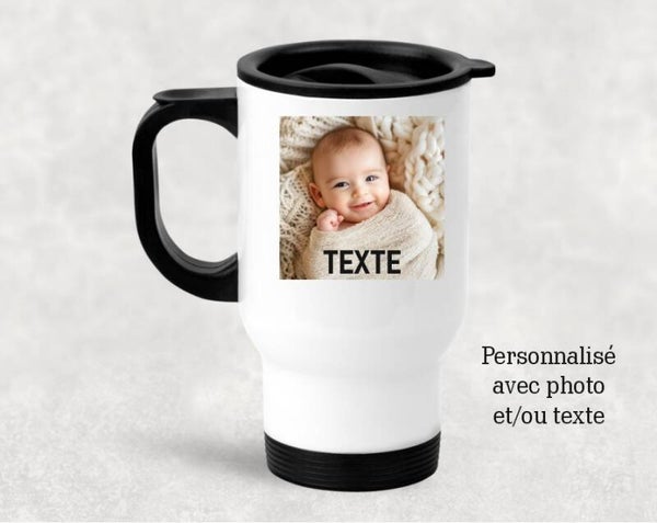 Tasse isotherme personnalisée