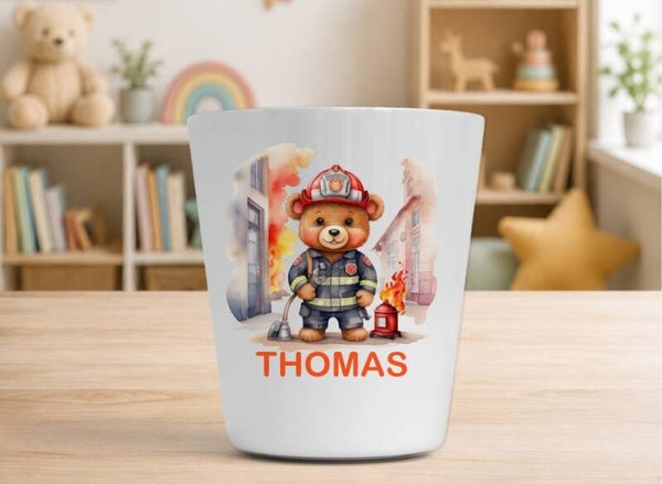 Verre enfant personnalisé 230 ml - POMPIER