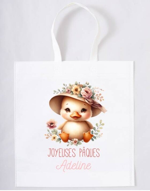 Sac pour la chasse aux œufs personnalisé