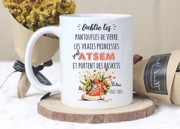 Mug personnalisé "ATSEM"