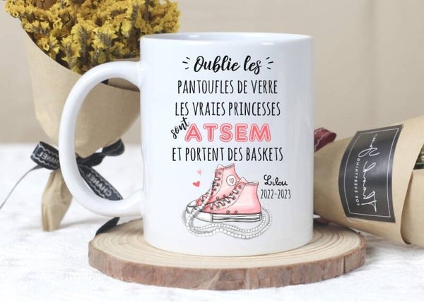 Mug personnalisé "ATSEM"