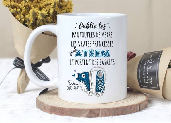 Mug personnalisé "ATSEM"