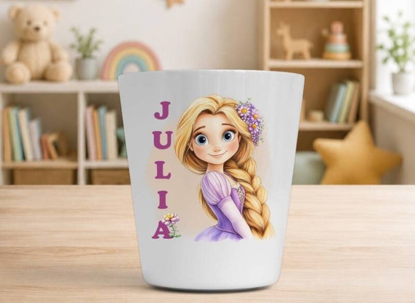 Verre enfant personnalisé 230 ml - PRINCESSE