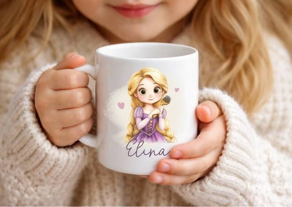Mug incassable personnalisé "princesse"