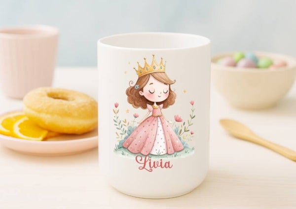 Gobelet personnalisé "princesse"