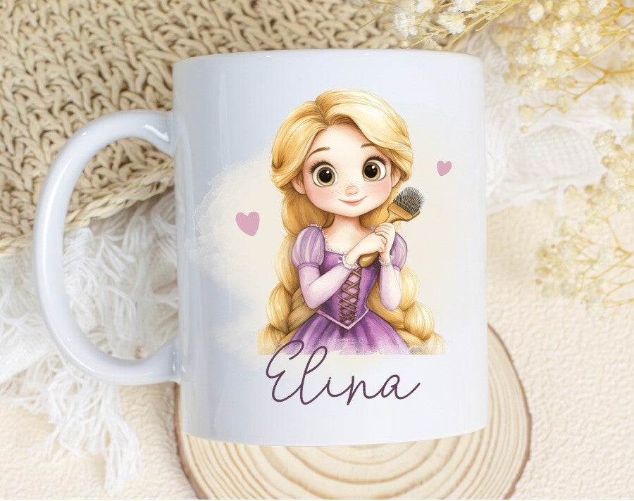 Mug incassable personnalisé "princesse"