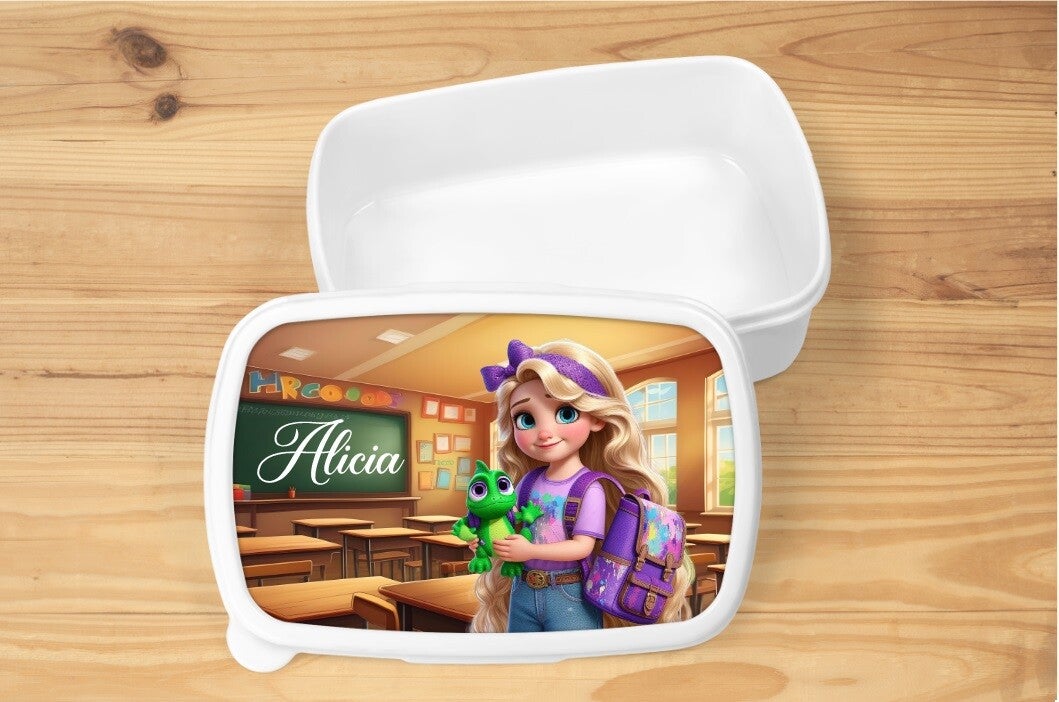 Boîte à goûter personnalisée