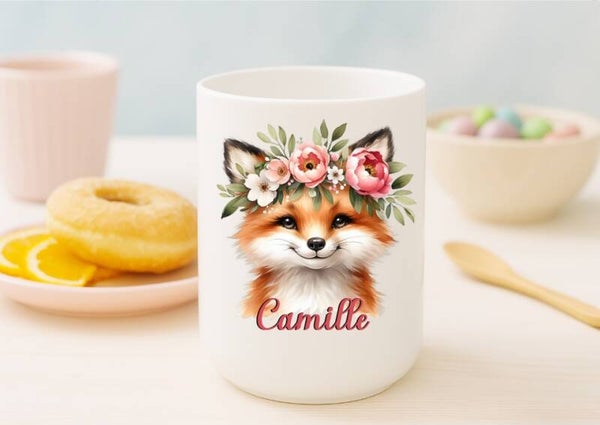 Gobelet personnalisé "renarde"