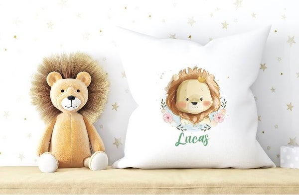 Coussin personnalisé "roi lion"